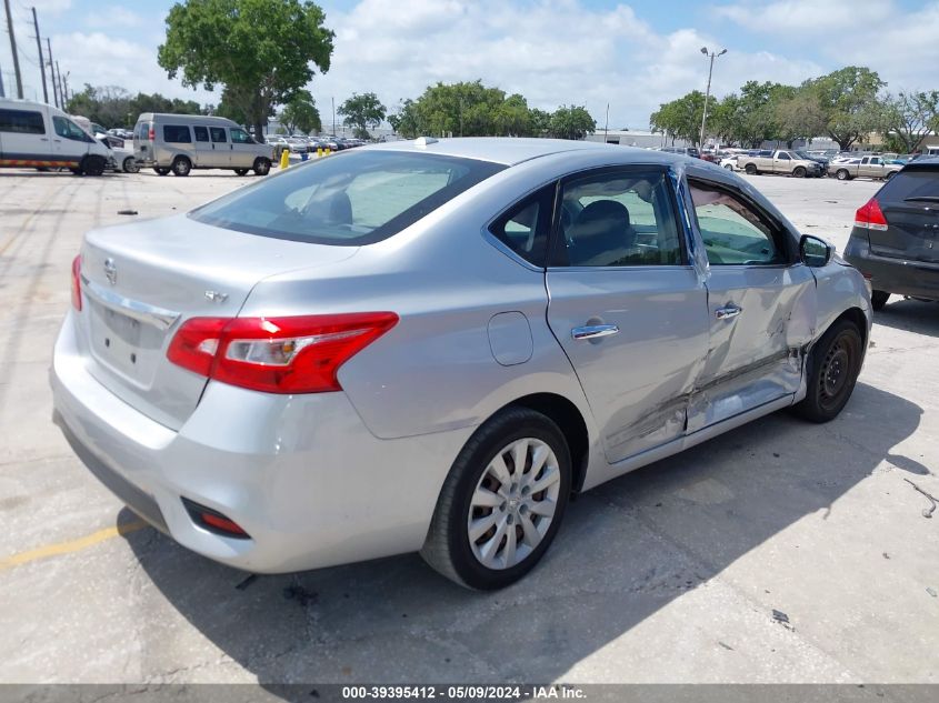 2017 Nissan Sentra Sv VIN: 3N1AB7AP6HY374586 Lot: 39395412