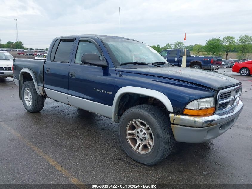 2001 Dodge Dakota Slt/Sport VIN: 1B7GG2AZ51S119655 Lot: 39395422