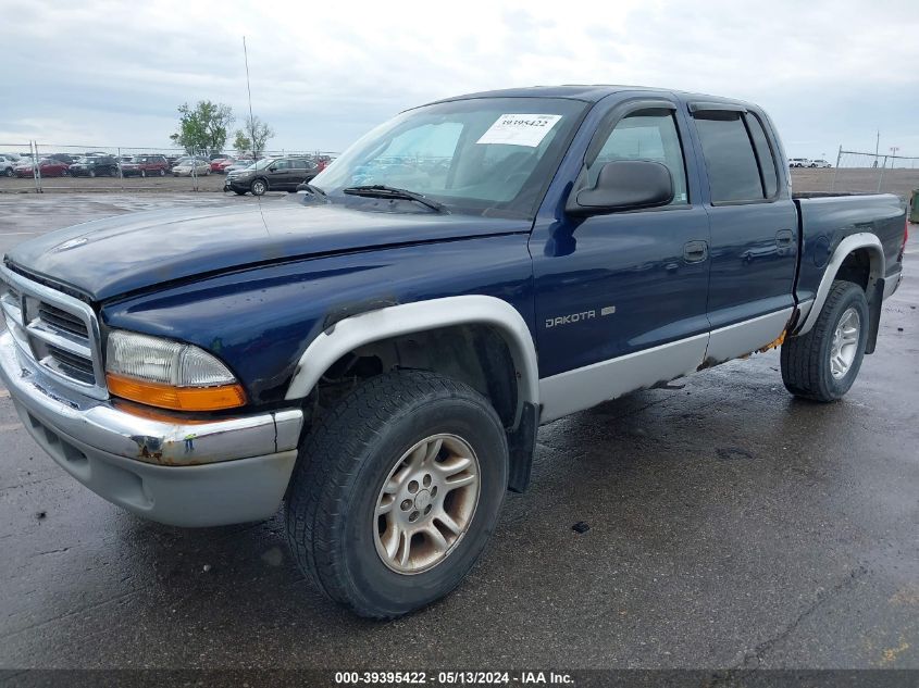 2001 Dodge Dakota Slt/Sport VIN: 1B7GG2AZ51S119655 Lot: 39395422