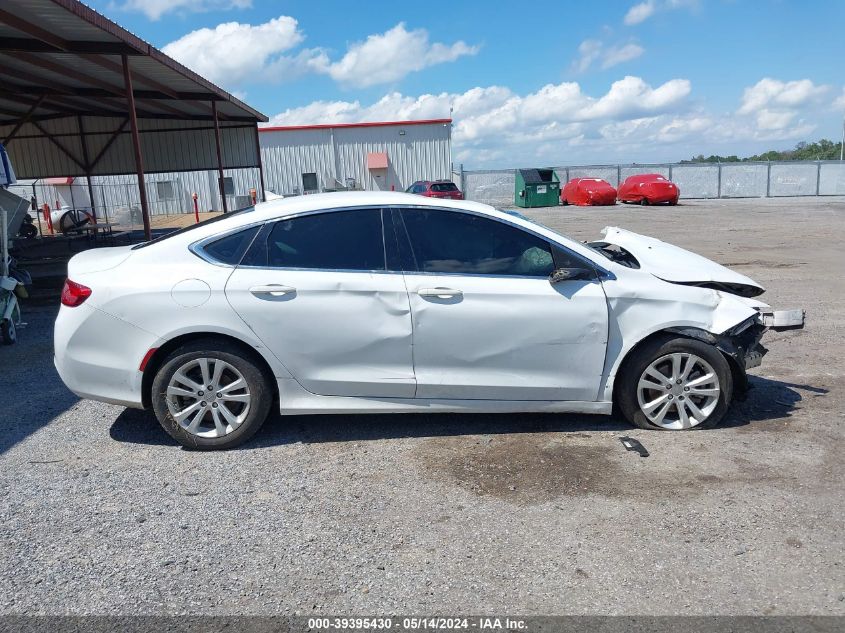 2017 Chrysler 200 Limited Platinum VIN: 1C3CCCAB4HN505600 Lot: 39395430