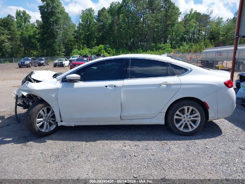 2017 Chrysler 200 Limited Platinum VIN: 1C3CCCAB4HN505600 Lot: 39395430