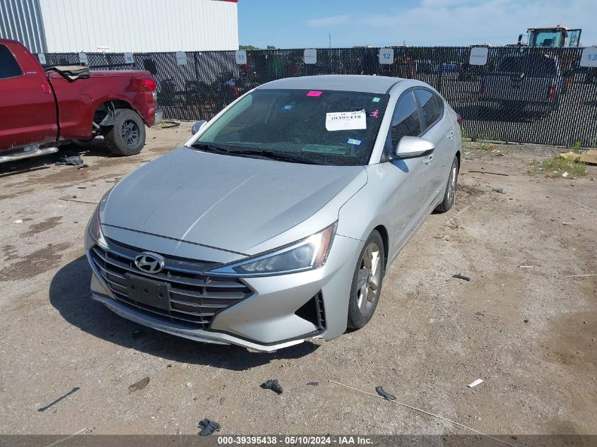 2019 Hyundai Elantra Sel VIN: 5NPD84LF5KH459225 Lot: 39395438