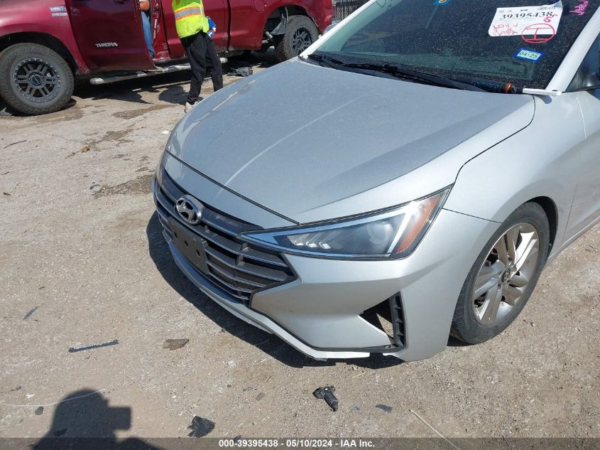 2019 Hyundai Elantra Sel VIN: 5NPD84LF5KH459225 Lot: 39395438