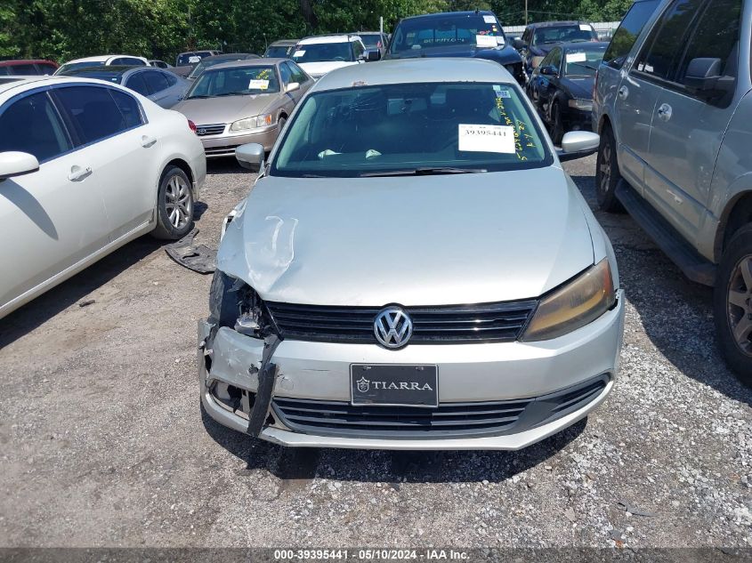 2011 Volkswagen Jetta 2.5L Se VIN: 3VWDZ7AJXBM392912 Lot: 39395441