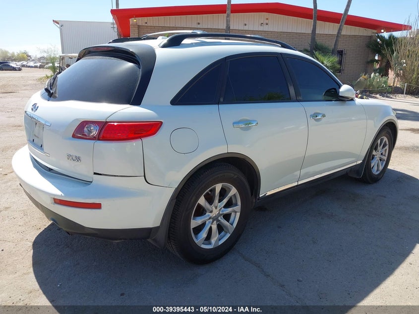 2008 Infiniti Fx35 VIN: JNRAS08W38X205922 Lot: 39395443