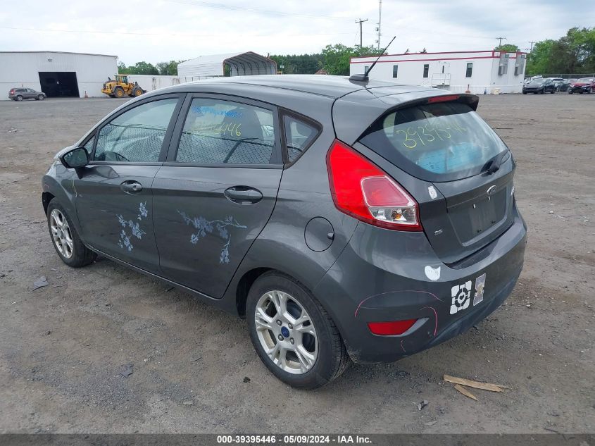 2015 Ford Fiesta Se VIN: 3FADP4EJXFM223759 Lot: 39395446