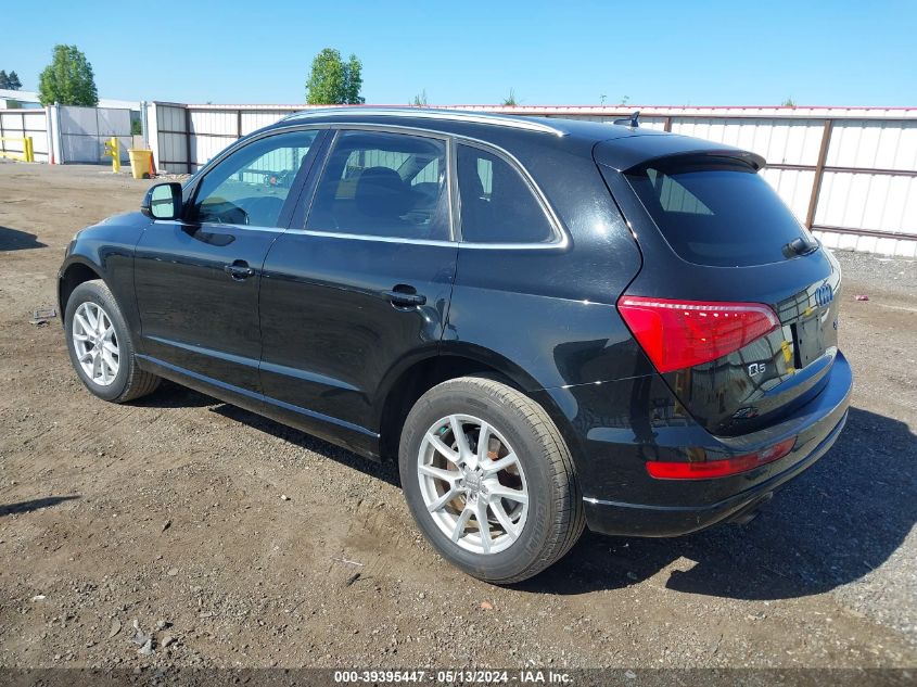 2011 Audi Q5 2.0T Premium VIN: WA1LFAFP2BA078101 Lot: 39395447