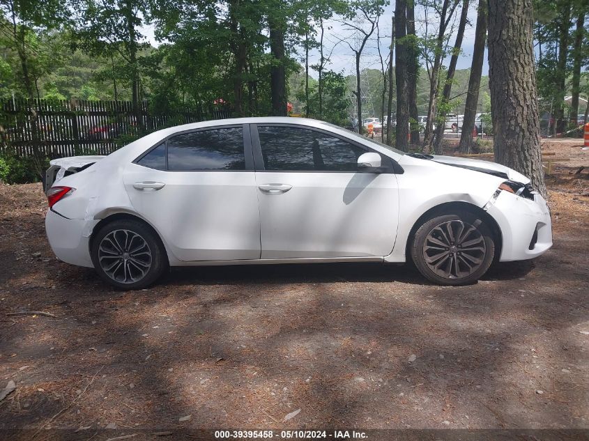 2015 TOYOTA COROLLA S PLUS - 2T1BURHE1FC345165