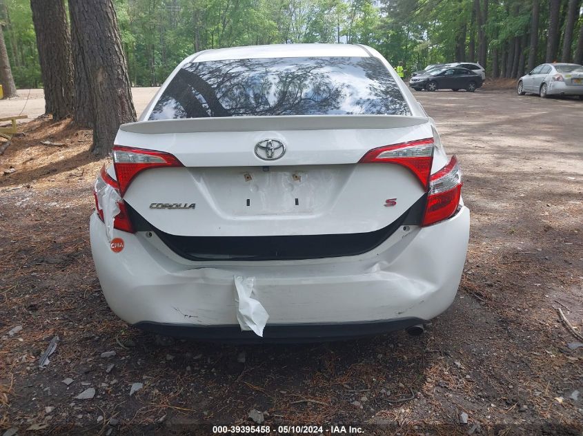 2015 TOYOTA COROLLA S PLUS - 2T1BURHE1FC345165