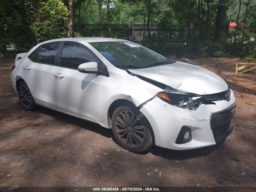 2015 TOYOTA COROLLA S PLUS - 2T1BURHE1FC345165