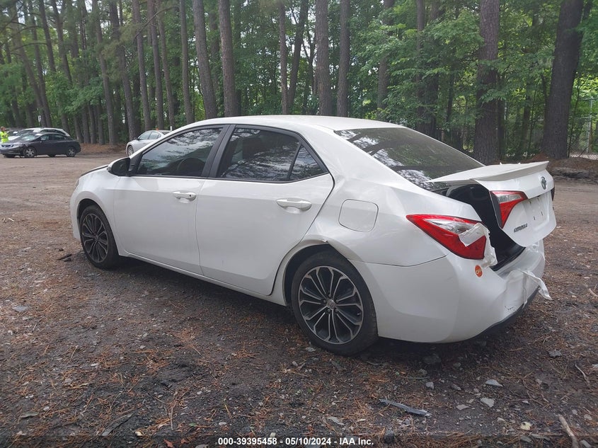 2015 TOYOTA COROLLA S PLUS - 2T1BURHE1FC345165
