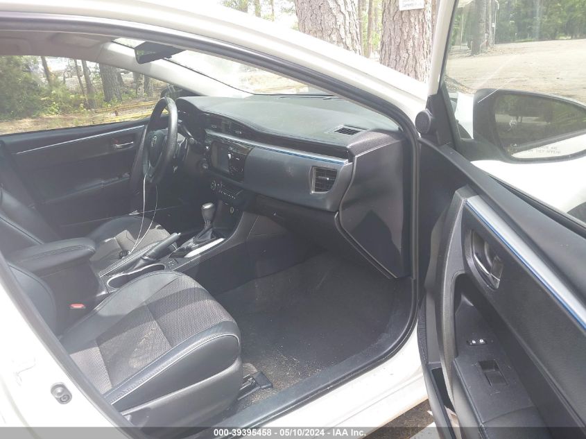 2015 TOYOTA COROLLA S PLUS - 2T1BURHE1FC345165