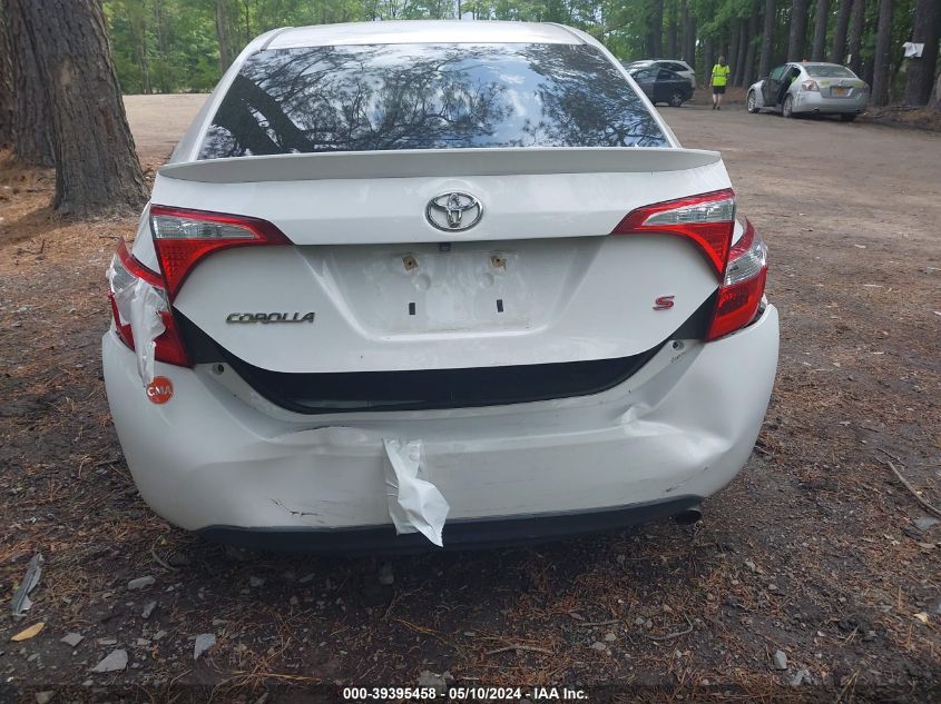 2015 TOYOTA COROLLA S PLUS - 2T1BURHE1FC345165