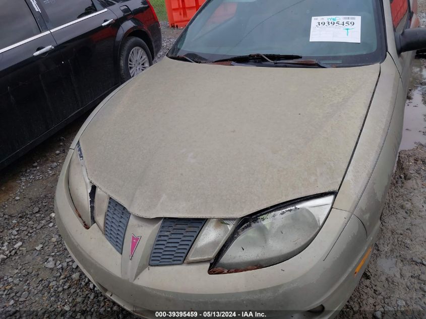 2004 Pontiac Sunfire VIN: 1G2JB12F447312314 Lot: 39395459