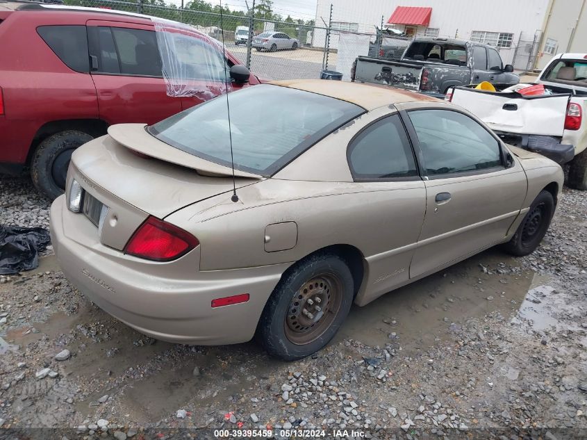 2004 Pontiac Sunfire VIN: 1G2JB12F447312314 Lot: 39395459