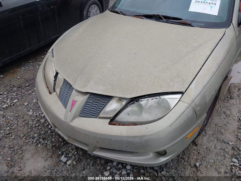 2004 Pontiac Sunfire VIN: 1G2JB12F447312314 Lot: 39395459