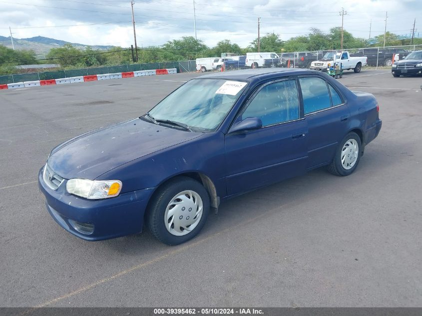 2001 Toyota Corolla Ce/Le/S VIN: 1NXBR12E11Z480035 Lot: 39395462