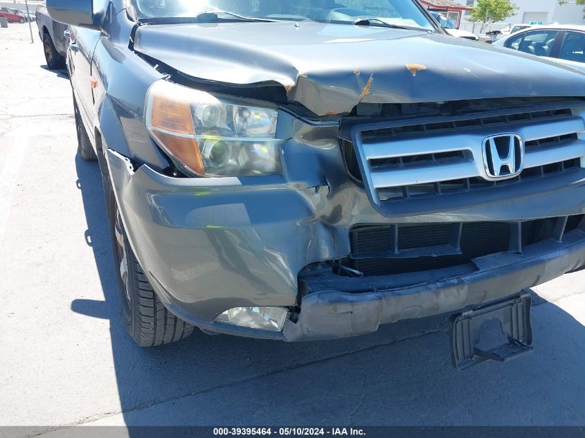 2008 Honda Pilot Ex-L VIN: 5FNYF18748B047036 Lot: 39395464