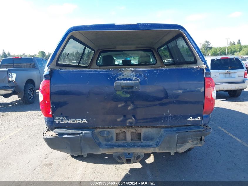 2014 Toyota Tundra 4Wd Truck Sr VIN: 5TFCY5F1XEX017521 Lot: 39395469