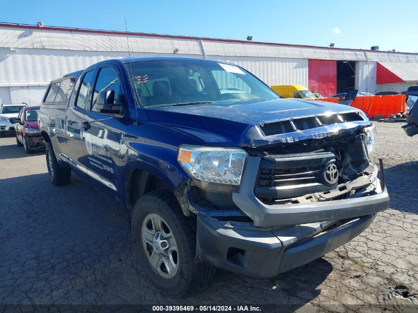 2014 Toyota Tundra 4Wd Truck Sr VIN: 5TFCY5F1XEX017521 Lot: 39395469