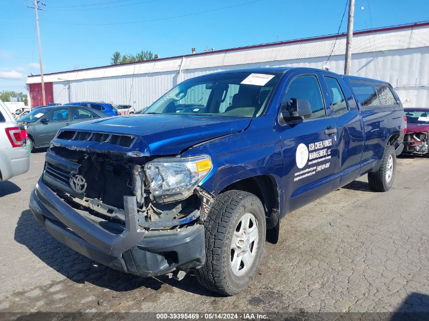 2014 Toyota Tundra 4Wd Truck Sr VIN: 5TFCY5F1XEX017521 Lot: 39395469