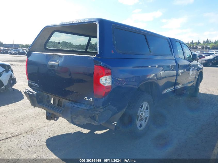 2014 Toyota Tundra 4Wd Truck Sr VIN: 5TFCY5F1XEX017521 Lot: 39395469