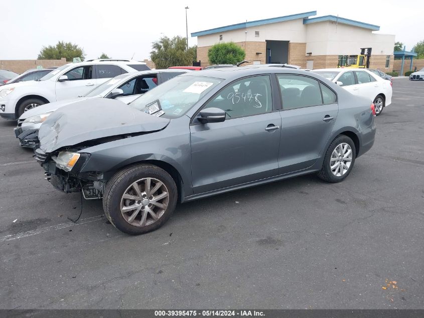 2011 Volkswagen Jetta 2.5L Se VIN: 3VWDZ7AJ0BM307673 Lot: 39395475