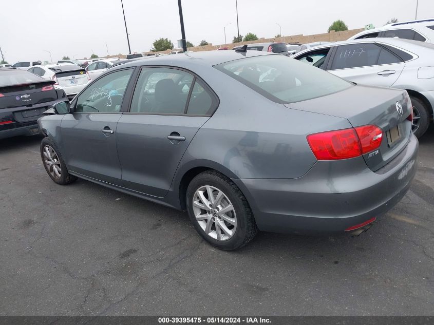 2011 Volkswagen Jetta 2.5L Se VIN: 3VWDZ7AJ0BM307673 Lot: 39395475