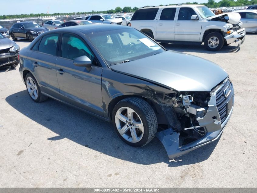 2018 Audi A3 2.0T Premium/Tech Premium VIN: WAUAUGFF8J1044320 Lot: 39395482