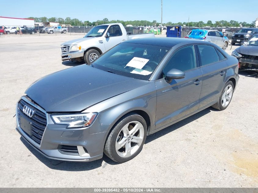 2018 Audi A3 2.0T Premium/Tech Premium VIN: WAUAUGFF8J1044320 Lot: 39395482