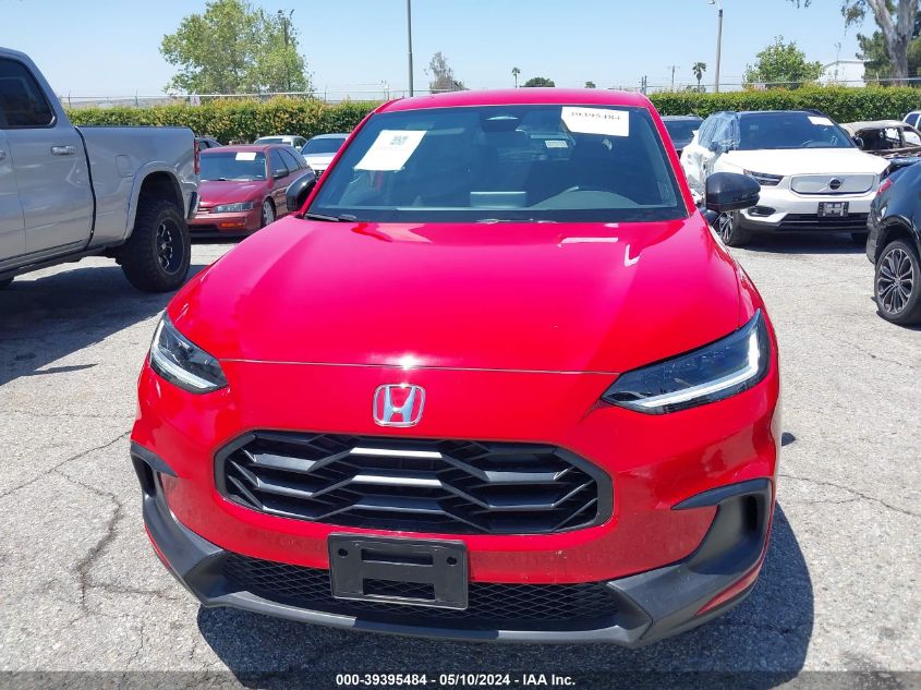 2024 Honda Hr-V Awd Sport/Awd Sport W/O Bsi VIN: 3CZRZ2H51RM734742 Lot: 39395484