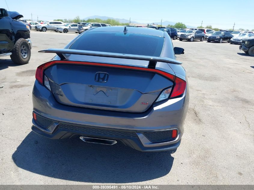 2020 Honda Civic Si Coupe VIN: 2HGFC3A56LH752834 Lot: 39395491