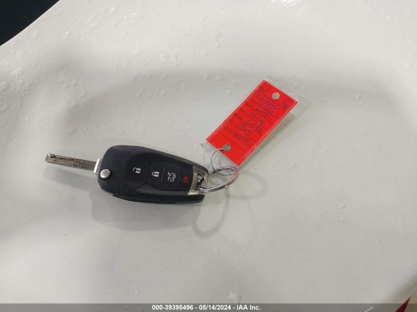 2018 Chevrolet Cruze Ls Auto VIN: 1G1BC5SM7J7178292 Lot: 39395496