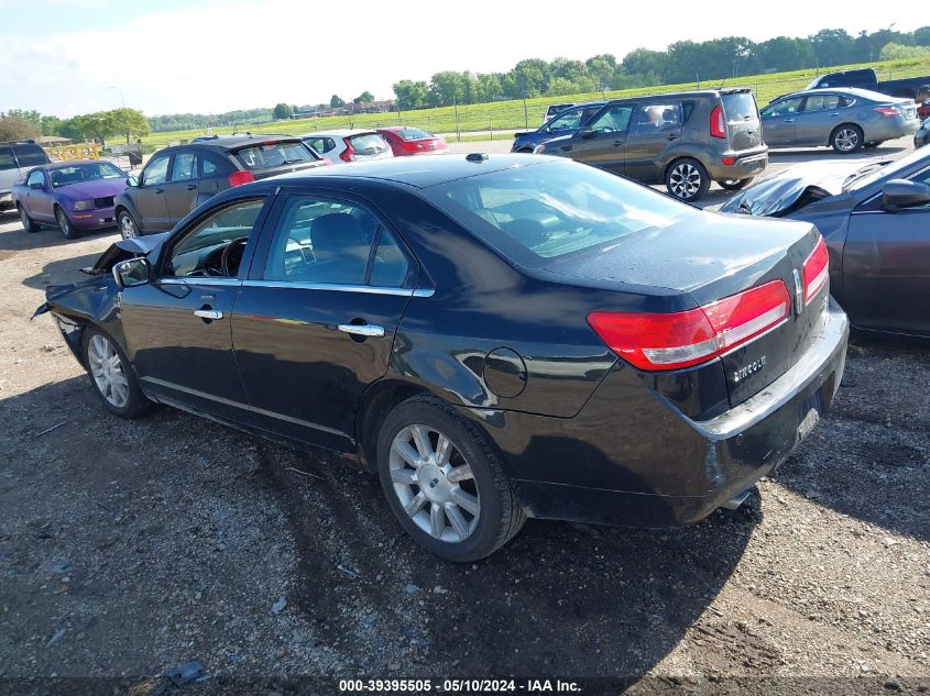 2011 Lincoln Mkz VIN: 3LNHL2GC2BR760385 Lot: 39395505