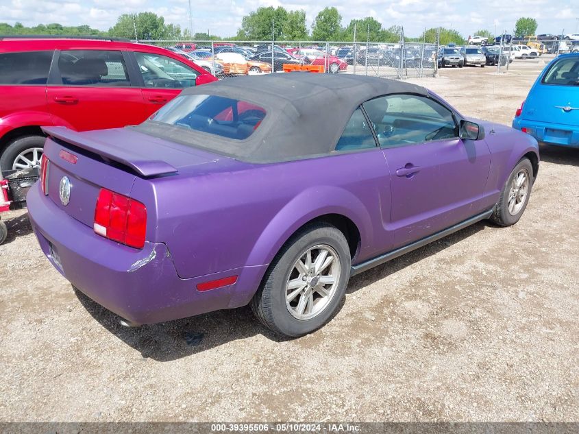 2005 Ford Mustang VIN: 1ZVFT84N055216394 Lot: 39395506