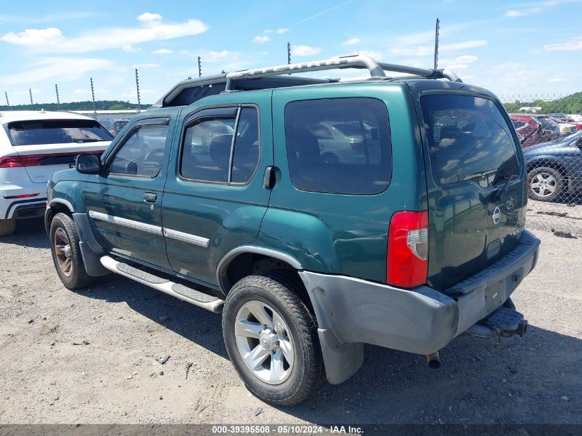 2002 Nissan Xterra Xe VIN: 5N1ED28T72C558817 Lot: 39395508