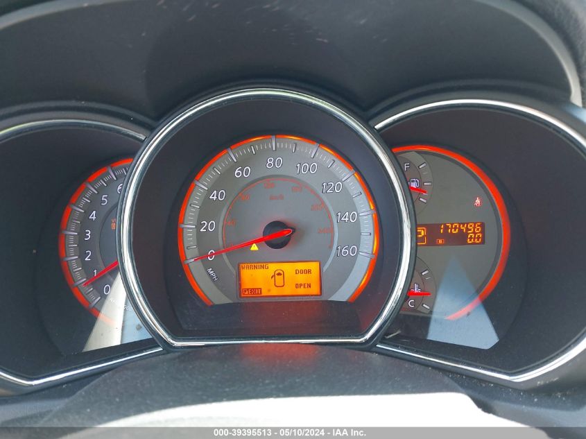 2009 Nissan Murano S VIN: JN8AZ18W79W136200 Lot: 39395513