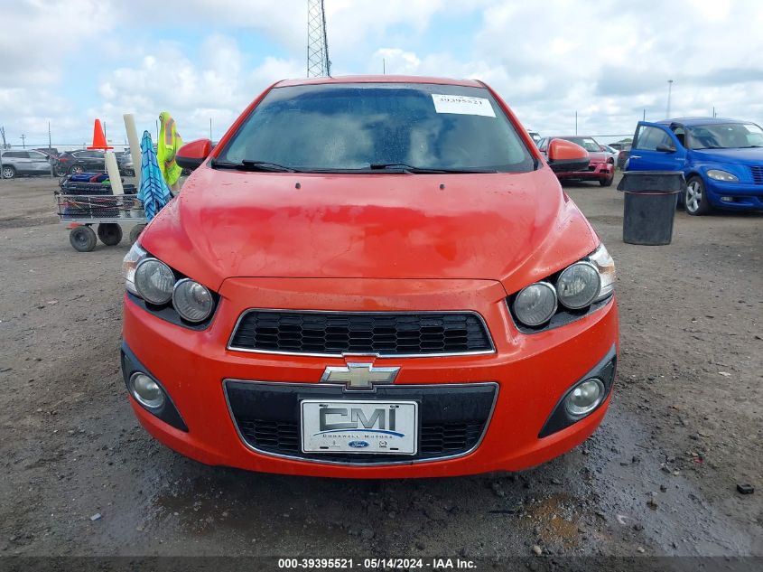 2012 Chevrolet Sonic 2Lt VIN: 1G1JC6SHXC4181714 Lot: 39395521