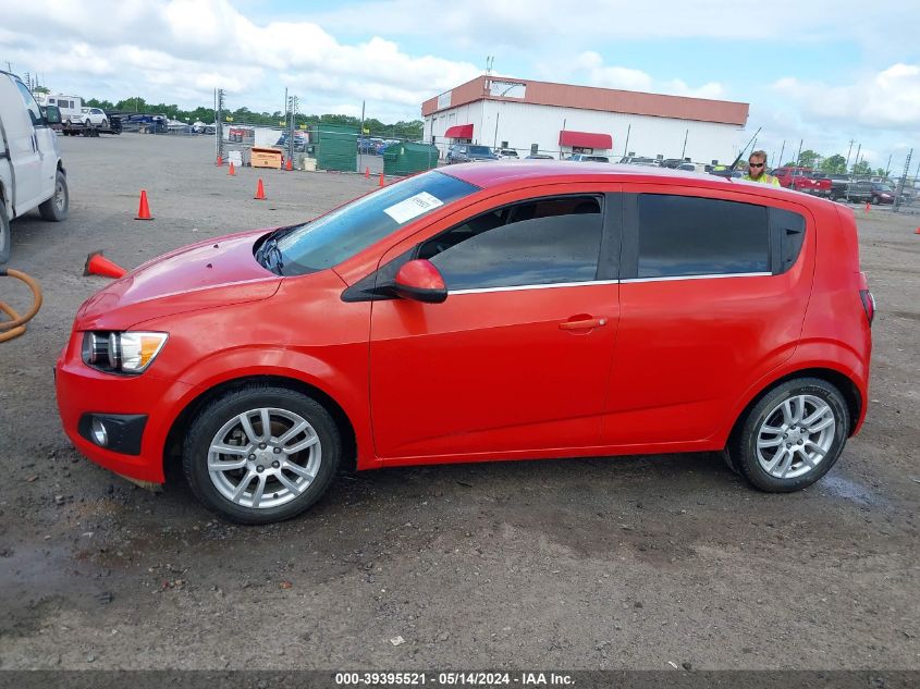 2012 Chevrolet Sonic 2Lt VIN: 1G1JC6SHXC4181714 Lot: 39395521