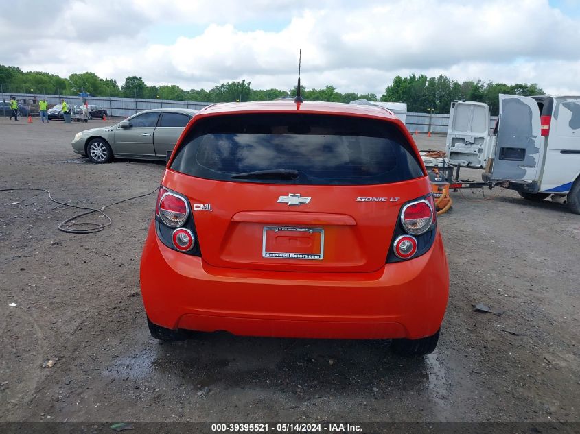 2012 Chevrolet Sonic 2Lt VIN: 1G1JC6SHXC4181714 Lot: 39395521