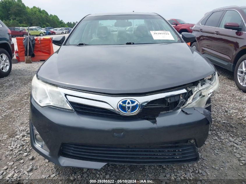 2014 Toyota Camry Hybrid Xle VIN: 4T1BD1FK7EU109322 Lot: 39395522