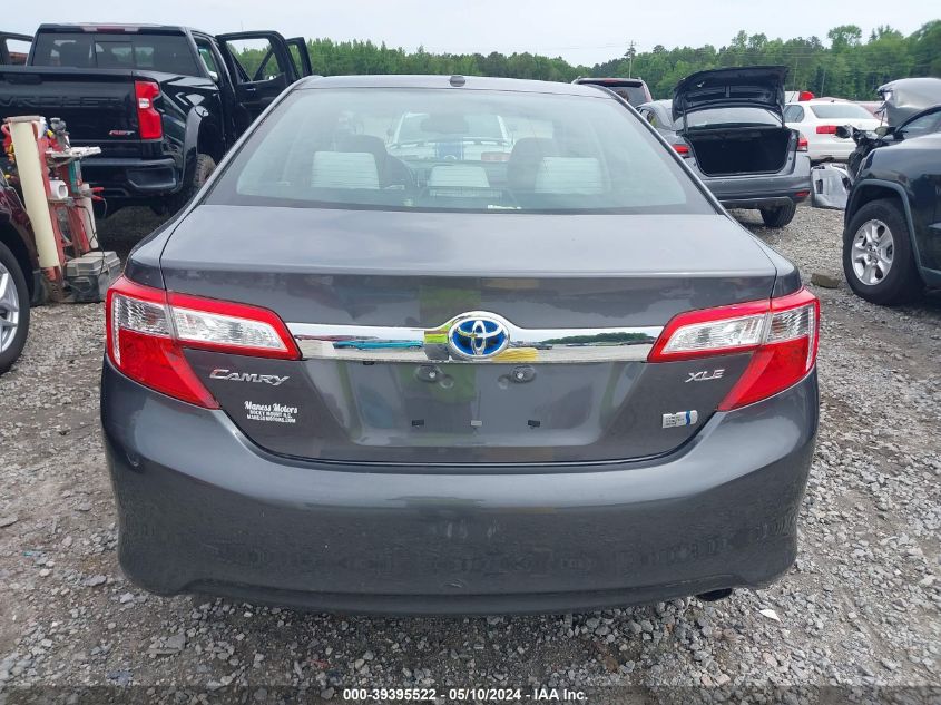 2014 Toyota Camry Hybrid Xle VIN: 4T1BD1FK7EU109322 Lot: 39395522