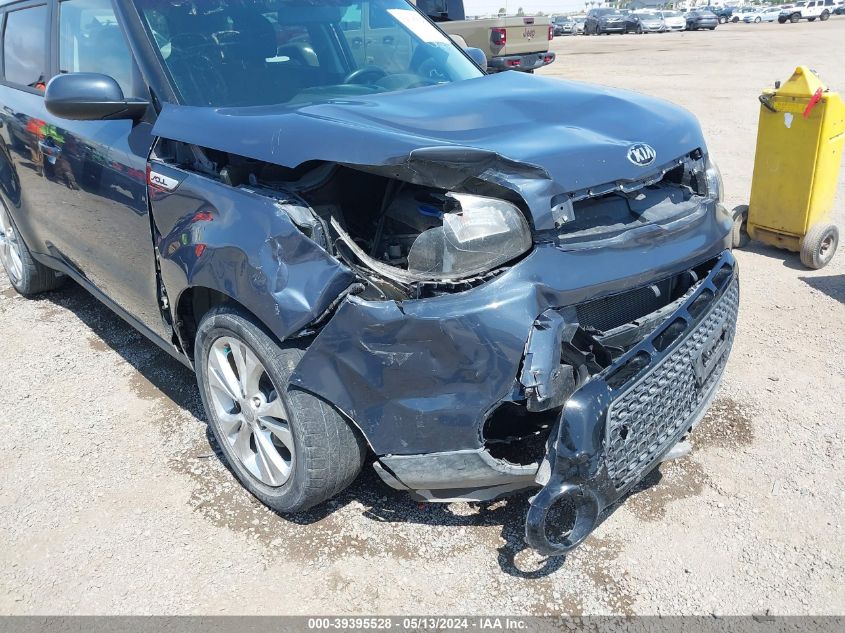 2016 Kia Soul + VIN: KNDJP3A5XG7239889 Lot: 39395528