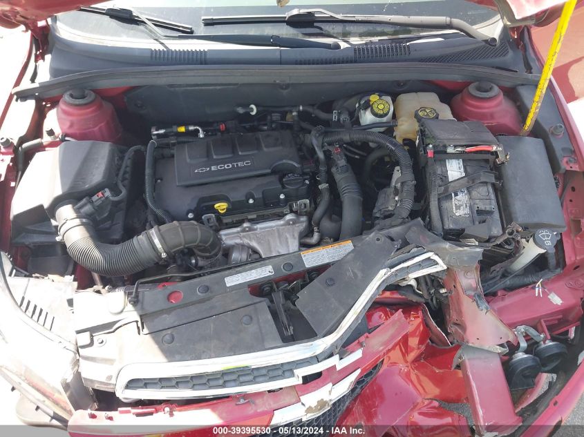 2014 Chevrolet Cruze 1Lt Auto VIN: 1G1PC5SB0E7209988 Lot: 39395530