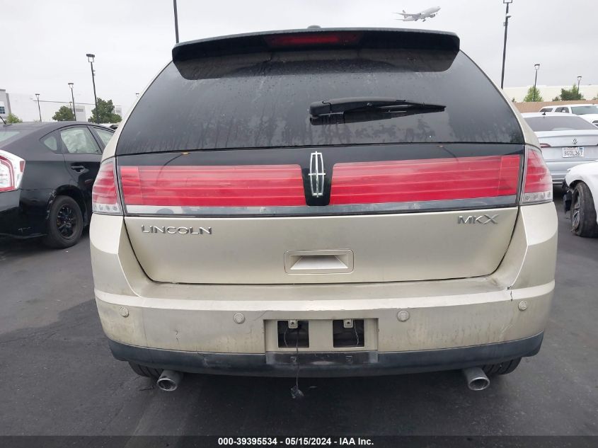 2010 Lincoln Mkx VIN: 2LMDJ6JC0ABJ34551 Lot: 39395534