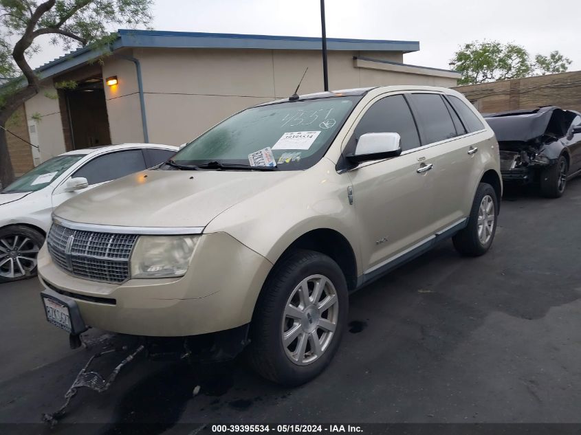 2010 Lincoln Mkx VIN: 2LMDJ6JC0ABJ34551 Lot: 39395534