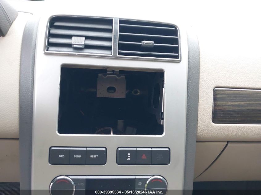 2010 Lincoln Mkx VIN: 2LMDJ6JC0ABJ34551 Lot: 39395534