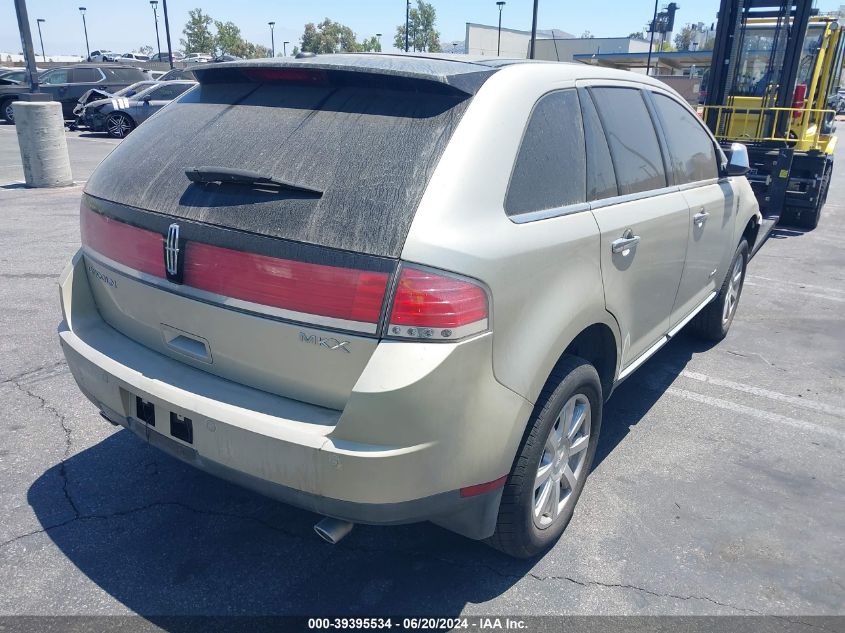 2010 Lincoln Mkx VIN: 2LMDJ6JC0ABJ34551 Lot: 39395534