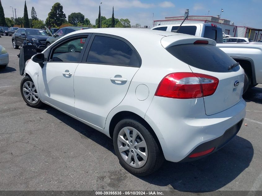 2014 Kia Rio Lx VIN: KNADM5A36E6376523 Lot: 39395535