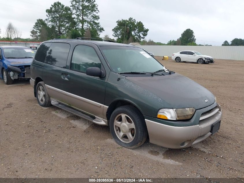 2001 Nissan Quest Gxe VIN: 4N2ZN15TX1D814231 Lot: 39395536